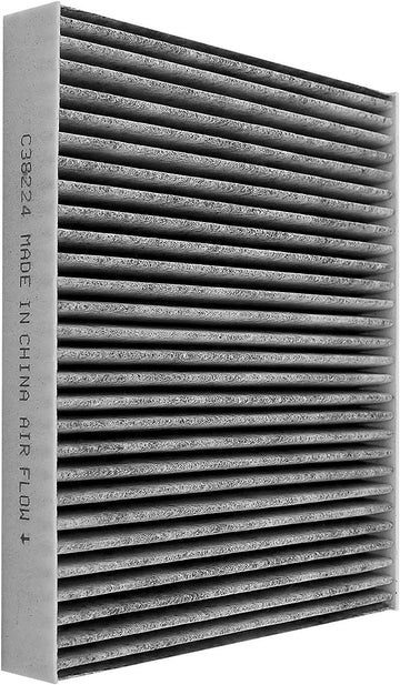 Cabin Air Filter CF11966 CP966 JADODE Premium Cabin Air Filter with Activated Carbon Baking Soda Embedded Filter Media Compatible with Buick Cadillac Chevrolet GMC Car Air Filter